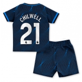 Chelsea Ben Chilwell #21 Replika Bortedrakt Barn 2023-24 Kortermet (+ bukser)