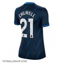 Chelsea Ben Chilwell #21 Replika Bortedrakt Dame 2023-24 Kortermet