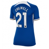 Chelsea Ben Chilwell #21 Replika Hjemmedrakt Dame 2023-24 Kortermet