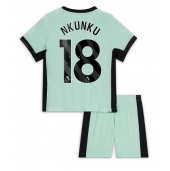 Chelsea Christopher Nkunku #18 Replika Tredjedrakt Barn 2023-24 Kortermet (+ bukser)