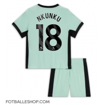 Chelsea Christopher Nkunku #18 Replika Tredjedrakt Barn 2023-24 Kortermet (+ bukser)