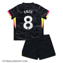 Chelsea Enzo Fernandez #8 Replika Tredjedrakt Barn 2024-25 Kortermet (+ bukser)