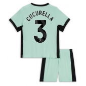 Chelsea Marc Cucurella #3 Replika Tredjedrakt Barn 2023-24 Kortermet (+ bukser)