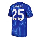 Chelsea Moises Caicedo #25 Replika Hjemmedrakt 2024-25 Kortermet