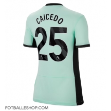 Chelsea Moises Caicedo #25 Replika Tredjedrakt Dame 2023-24 Kortermet