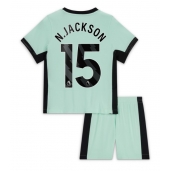 Chelsea Nicolas Jackson #15 Replika Tredjedrakt Barn 2023-24 Kortermet (+ bukser)