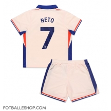 Chelsea Pedro Neto #7 Replika Bortedrakt Barn 2024-25 Kortermet (+ bukser)