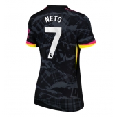 Chelsea Pedro Neto #7 Replika Tredjedrakt Dame 2024-25 Kortermet