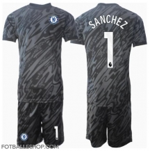 Chelsea Robert Sanchez #1 Keeper Replika Bortedrakt Barn 2024-25 Kortermet (+ bukser)