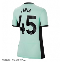 Chelsea Romeo Lavia #45 Replika Tredjedrakt Dame 2023-24 Kortermet