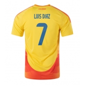 Colombia Luis Diaz #7 Replika Hjemmedrakt Copa America 2024 Kortermet