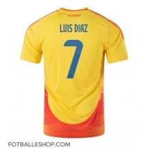 Colombia Luis Diaz #7 Replika Hjemmedrakt Copa America 2024 Kortermet