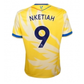 Crystal Palace Eddie Nketiah #9 Replika Bortedrakt 2024-25 Kortermet