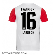 Eintracht Frankfurt Hugo Larsson #16 Replika Hjemmedrakt 2024-25 Kortermet