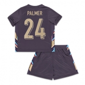 England Cole Palmer #24 Replika Bortedrakt Barn EM 2024 Kortermet (+ bukser)