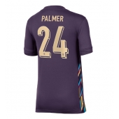 England Cole Palmer #24 Replika Bortedrakt Dame EM 2024 Kortermet