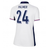 England Cole Palmer #24 Replika Hjemmedrakt Dame EM 2024 Kortermet