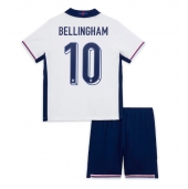 England Jude Bellingham #10 Replika Hjemmedrakt Barn EM 2024 Kortermet (+ bukser)