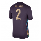 England Kyle Walker #2 Replika Bortedrakt EM 2024 Kortermet