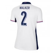 England Kyle Walker #2 Replika Hjemmedrakt Dame EM 2024 Kortermet