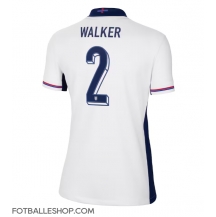 England Kyle Walker #2 Replika Hjemmedrakt Dame EM 2024 Kortermet