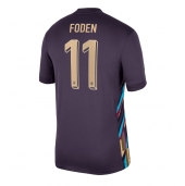 England Phil Foden #11 Replika Bortedrakt EM 2024 Kortermet