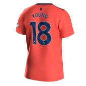 Everton Ashley Young #18 Replika Bortedrakt 2023-24 Kortermet