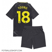 Everton Ashley Young #18 Replika Bortedrakt Barn 2024-25 Kortermet (+ bukser)