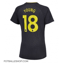 Everton Ashley Young #18 Replika Bortedrakt Dame 2024-25 Kortermet