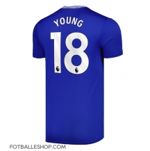 Everton Ashley Young #18 Replika Hjemmedrakt 2024-25 Kortermet