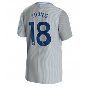 Everton Ashley Young #18 Replika Tredjedrakt 2023-24 Kortermet