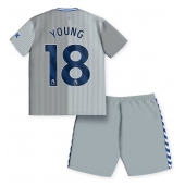 Everton Ashley Young #18 Replika Tredjedrakt Barn 2023-24 Kortermet (+ bukser)