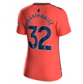 Everton Jarrad Branthwaite #32 Replika Bortedrakt Dame 2023-24 Kortermet