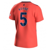 Everton Michael Keane #5 Replika Bortedrakt 2023-24 Kortermet