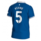 Everton Michael Keane #5 Replika Hjemmedrakt 2023-24 Kortermet