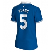 Everton Michael Keane #5 Replika Hjemmedrakt Dame 2023-24 Kortermet