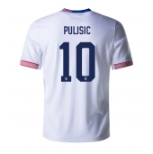 Forente Stater Christian Pulisic #10 Replika Hjemmedrakt Copa America 2024 Kortermet