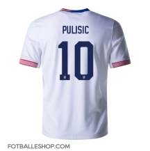 Forente Stater Christian Pulisic #10 Replika Hjemmedrakt Copa America 2024 Kortermet