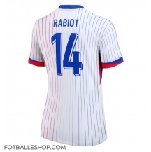 Frankrike Adrien Rabiot #14 Replika Bortedrakt Dame EM 2024 Kortermet