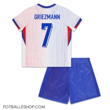 Frankrike Antoine Griezmann #7 Replika Bortedrakt Barn EM 2024 Kortermet (+ bukser)