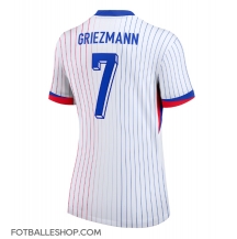 Frankrike Antoine Griezmann #7 Replika Bortedrakt Dame EM 2024 Kortermet