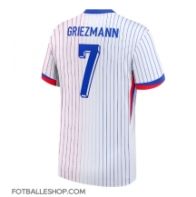 Frankrike Antoine Griezmann #7 Replika Bortedrakt EM 2024 Kortermet