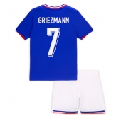 Frankrike Antoine Griezmann #7 Replika Hjemmedrakt Barn EM 2024 Kortermet (+ bukser)