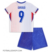 Frankrike Olivier Giroud #9 Replika Bortedrakt Barn EM 2024 Kortermet (+ bukser)