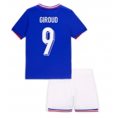 Frankrike Olivier Giroud #9 Replika Hjemmedrakt Barn EM 2024 Kortermet (+ bukser)