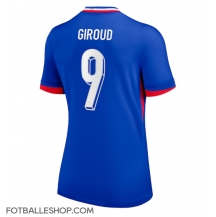 Frankrike Olivier Giroud #9 Replika Hjemmedrakt Dame EM 2024 Kortermet