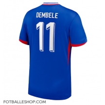 Frankrike Ousmane Dembele #11 Replika Hjemmedrakt EM 2024 Kortermet