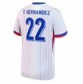 Frankrike Theo Hernandez #22 Replika Bortedrakt EM 2024 Kortermet