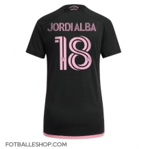 Inter Miami Jordi Alba #18 Replika Bortedrakt Dame 2024-25 Kortermet