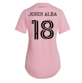 Inter Miami Jordi Alba #18 Replika Hjemmedrakt Dame 2023-24 Kortermet